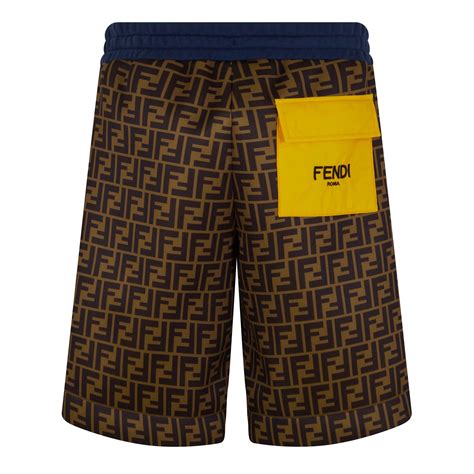 fendi zucca shorts